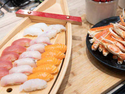 夕食バイキング