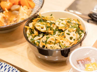 朝食バイキング