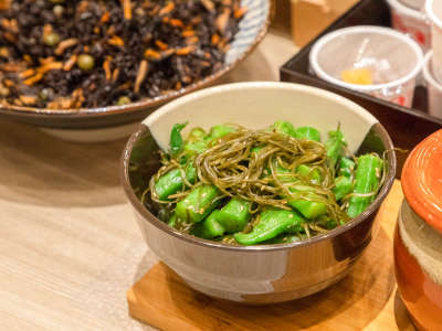 朝食バイキング