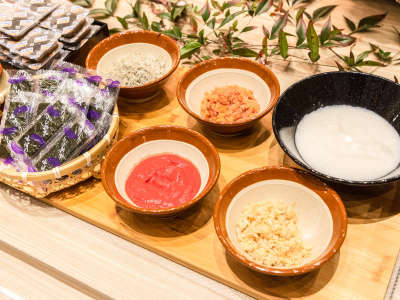 朝食バイキング