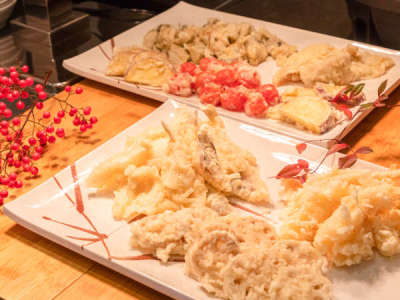 夕食バイキング