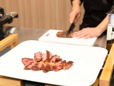 夕食バイキング