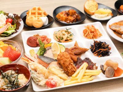 夕食バイキング