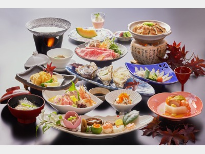 もてなし会席＜雲海＞冬イメージ　牛しゃぶVer