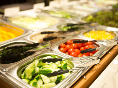 朝食バイキング