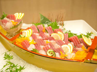 夕食バイキング