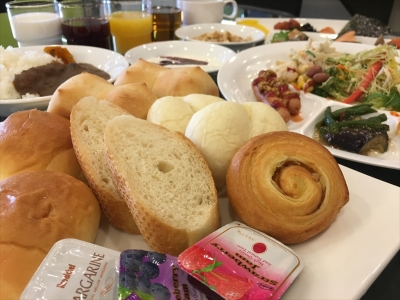 朝食バイキング　￥1,100（税込）／ 当日￥1,200(税込)