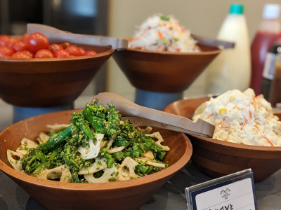 朝食ブッフェ【撮影：GR】