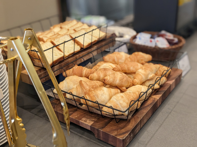 朝食ブッフェ【撮影：GR】