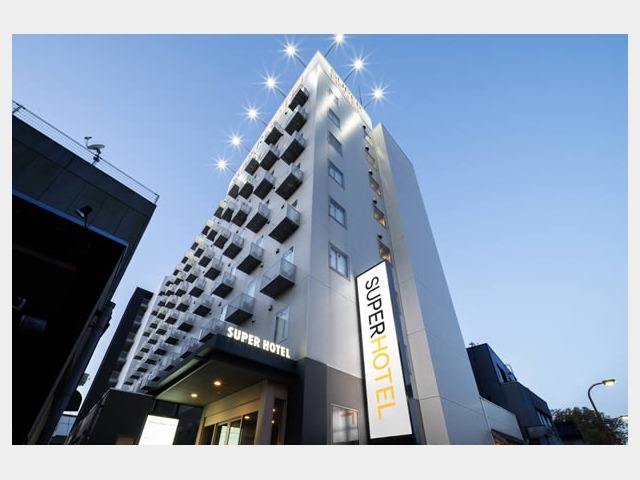 スーパーホテル山口湯田温泉 外観（ホテル全景）