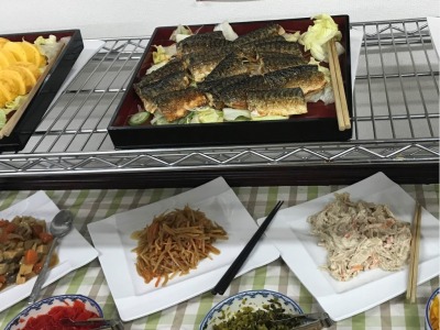 朝食ビュッフェ（1例）