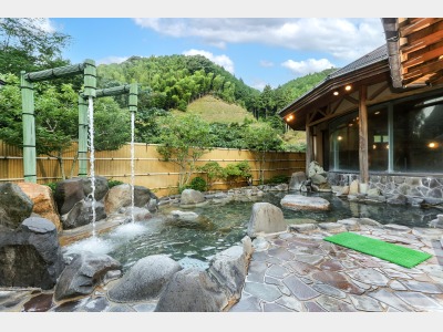 露天風呂（昼景）　イメージ