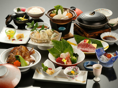 基本プラン萩旬祭会席一例