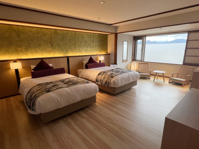 【ベッド派さんに♪】本丸３階・デラックスツイン