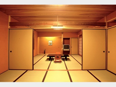 川側二間客室 一例