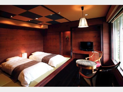 客室一例（西館和モダン）