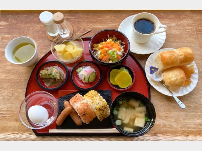 無料朝食　イメージ