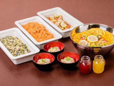 【朝食】ご当地メニューもお楽しみいただけます