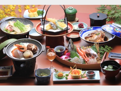 夕食一例【源平会席】