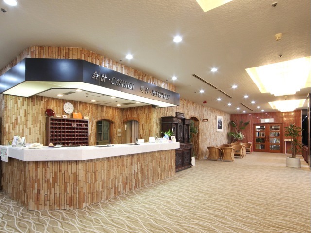 オーキドホテル フロント