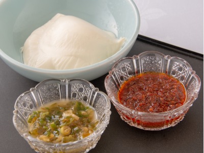 ◇手作り豆腐と薬味◇