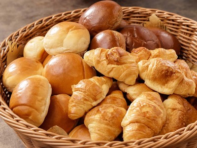 【朝食イメージ】パンコーナー例