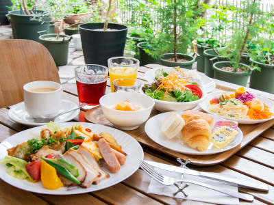 朝食バイキング