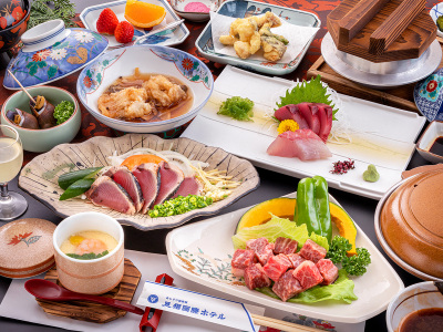 【土佐和牛陶板焼】