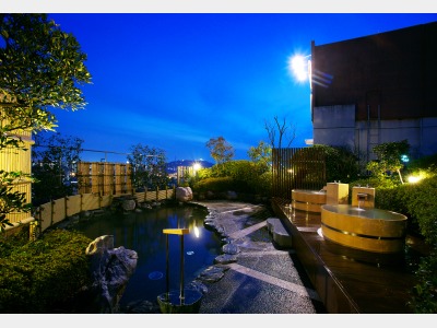 天然プラネタリウム屋上露天風呂