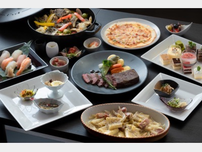 バイキング夕食