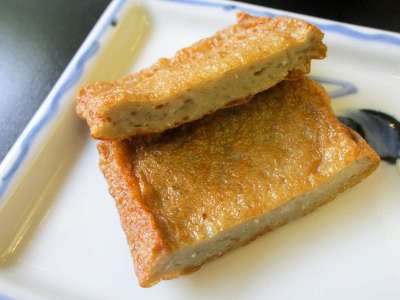 朝食／じゃこ天