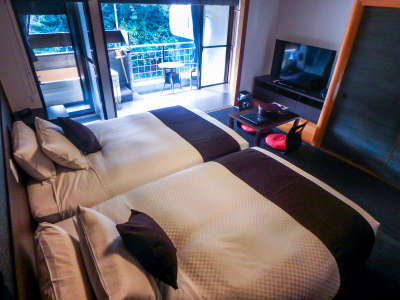 和モダン和室 檜露天風呂付客室