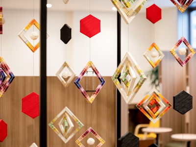 ライブラリーカフェ　水引