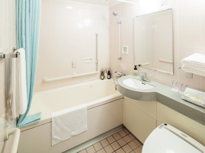 アクセシブルルームのユニットバスイメージ