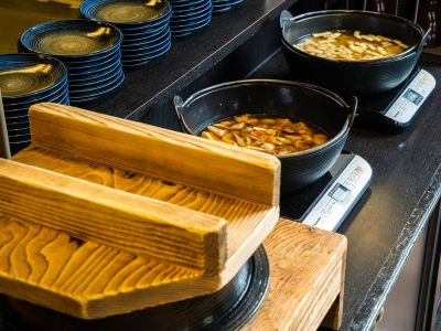 朝食ビュッフェ