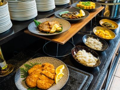 朝食ビュッフェ