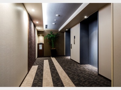 客室エレベーターホール