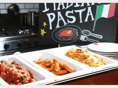 ウインナー＆ミートボール！