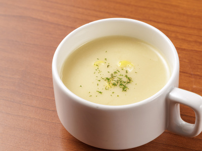 朝食コーンポタージュ