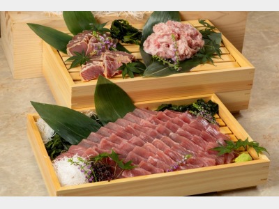 朝食バイキング　マグロのお刺身イメージ