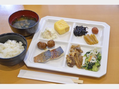 朝食バイキング
