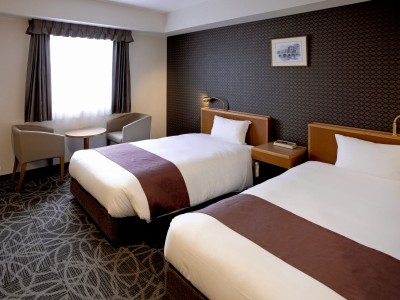 客室一例（スタンダードツイン）