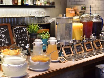 日本海庄や　和洋バイキング朝食