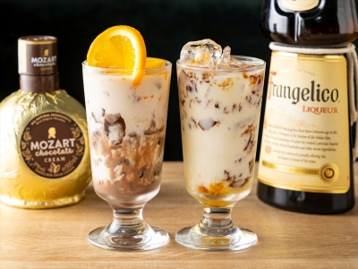 【バー】メニュー一例：紅茶のように軽やかで、芳醇なアロマが魅力のコーヒーカクテル