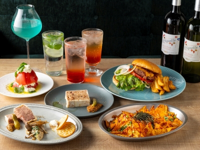 【ディナー】料理とアルコールが織りなす、ゆったり楽しむ贅沢なディナータイム