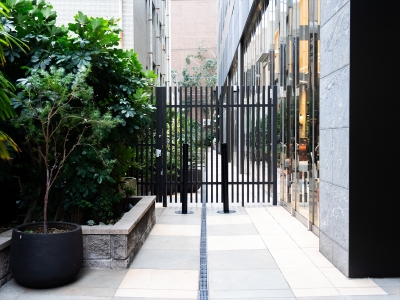 外喫煙スペース