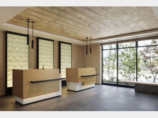 フェアフィールド・バイ・マリオット・福岡うきは ロビーレセプション