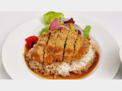 2食付きプラン　洋風かつ丼セット