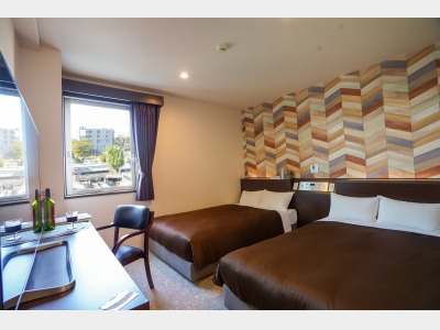 【禁煙】☆リニューアルスタンダードツイン☆　15平米〜