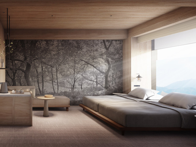 ザ　ロイヤルパーク　キャンバス　福岡中洲 客室一例（スーペリアツインリバーサイド）